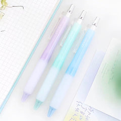 JOYOU Pastel Jelly Quick-Dry Gel Pen 0.5mm Black Ink Assorted