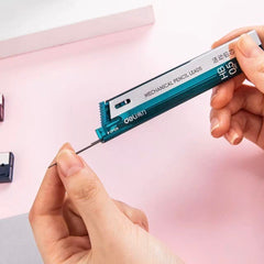 Deli Extra-Long Mechanical Pencil Leads 0.5mm HB 20 Leads Assorted