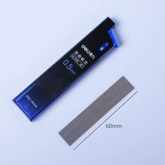 Deli Mechanical Pencil Leads 0.5mm 2B 20 Leads Assorted