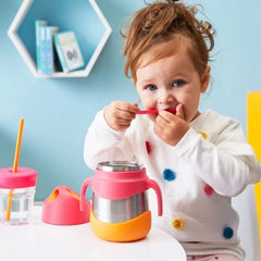B.BOX Insulated Food Jar Strawberry Shake