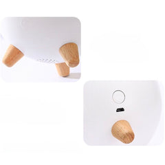 Kitten House Night Light-White