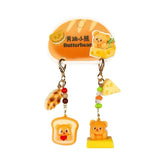 Butter Bear DIY Food Clip Keychain Pendant