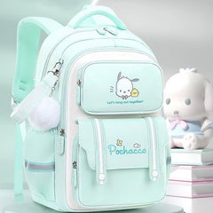 Sanrio Ergonomic School Backpack 31x13x43cm – Pochacco