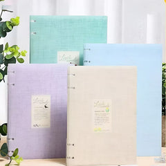 Kokuyo Little Woods 4 Holes Binder Note B5 40 Sheets
