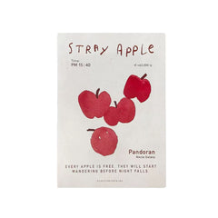 "Stray Apple" Lined Notebook 44 Sheets Assorted
