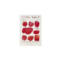 "Stray Apple" Lined Notebook 44 Sheets Assorted
