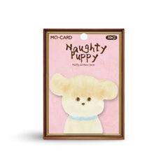 Fluffy ID Photo Series Sticky Notes 30 Sheets – Naughty Puppy