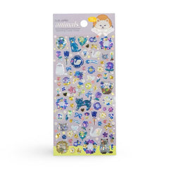3D Sparkling Crystal Planner Stickers β Cat #1