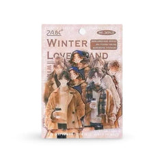Winter Love Island PET Waterproof Stickers 30pcs