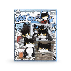 Cow Cat PET Waterproof Stickers 20pcs – Cool Cat