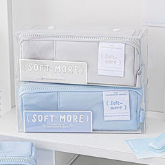 Rosyposy Prism Series Large Capacity Pencil Case – Blue