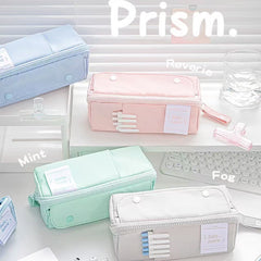 Rosyposy Prism Series Large Capacity Pencil Case – Pink