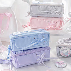 Rosyposy Prism Ballet Series Gloss Satin Pencil Case – Purple