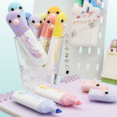 Parrot Squishy Beak Highlighter Set 4 Colours