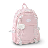 RosyPosy WingWing Series Backpack with Keychain – Pink