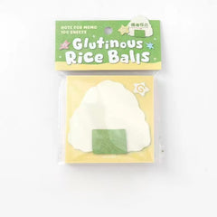 Rice Ball Sticky Notes 100 Sheets