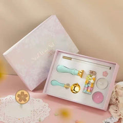 Sakura-Themed Wax Seal Stamp 7-Piece Set