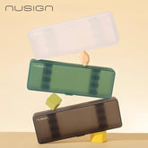 NUSIGN Frosted Plastic Pencil Case