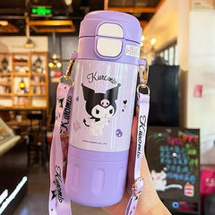 Sanrio Insulated Stainless Steel Water Bottle 480ml - Kuromi