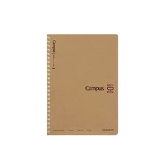 Campus Kraft Cove Soft Ring Notebook A5 8mm Ruled 21 Lines 50 Sheets