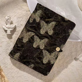 Handmade Fabric Butterfly A6 Ring Binder Notebook Blank 90 Sheets