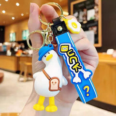 Wry Neck Duck Keychain