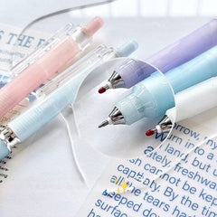 Jelly Colour Low Centre Quick Dry Ink Gel Pen 0.5mm Black Ink