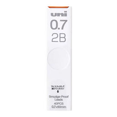 Uni Smudge-Proof Mechanical Pencil Lead 60mm × 40 Leads