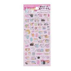 Funny Cat Epoxy Stickers