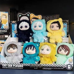 Jujutsu Kaisen Season 2 Cat Ear Paradise Party Series Plush Keychain Blind Box