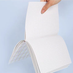 Campus Line Field A5 5mm Square Notebook 40 Sheets Assorted