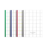 Campus Line Field A5 5mm Square Notebook 40 Sheets Assorted