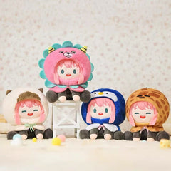 Spy × Family Queue Sitting Series Plush Keychain Blind Box