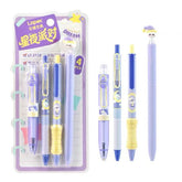 Lopet Night Party Gel Pen Set 0.5mm – Black Ink (4 Pack)