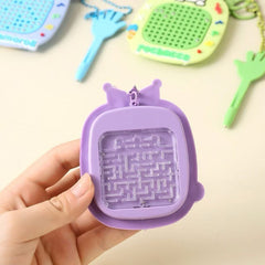 Sanrio Magnetic Drawing Board & Marble Maze Keychain Toy 2-in-1