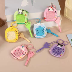 Sanrio Magnetic Drawing Board & Marble Maze Keychain Toy 2-in-1