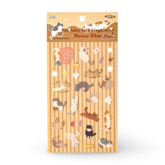 Meow Paradise Series Foil Washi Stickers