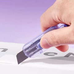 Transparent Auto-Retractable Cutter Assorted