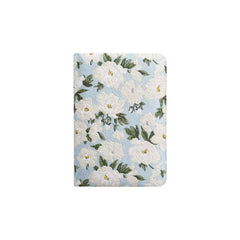 Embroidered Fabric Journal A6/B6 132 Sheets – Gardenia