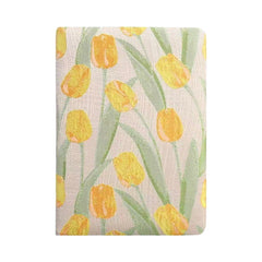 Embroidered Fabric Journal A6/B6 132 Sheets – Tulip