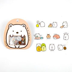 Japanese Corner Creatures PVC Waterproof Sticker Pack 50pcs