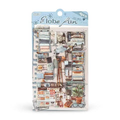 Travel Journal PVC Waterproof Sticker Set 4 Sheets