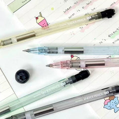 ZZEBRA Fruit Tea Series Limited Edition Transparent Hexagonal Shake Mechanical Pencil 0.5mm