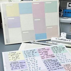 B5 Grid Memo Writing Pad 30 Sheets