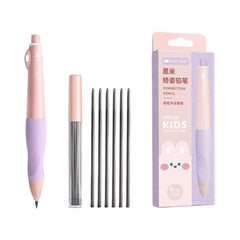 EMNY Posture-Correct Mechanical Pencil 2.0mm with 6 Leads Pack