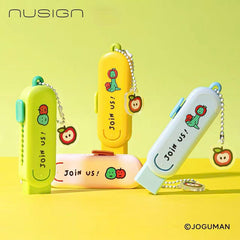 Nusign × Joguman Push Retractable Eraser with 1 Refill Set Assorted