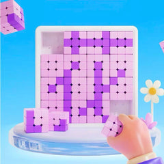 MG DIY Spelling Speed Cube 16pcs – Pink/ Purple