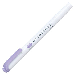 Stationery - Zebra Mildliner Double-Sided Highlighter WKT7-MVI - Goodie Goodie