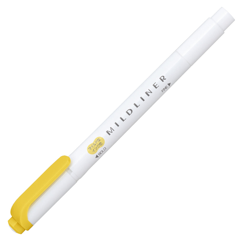 Stationery - Zebra Mildliner Double-Sided Highlighter WKT7-MGO - Goodie Goodie
