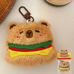 Accessories - Capybara Plush Keyring 8*7.5cm - Goodie Goodie